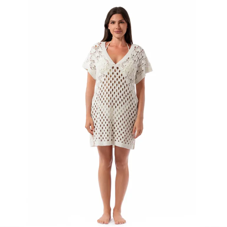 Jantzen ROYAL BLACK KNITTED EDA TUNIC^ Beachwear|Perfect Prints