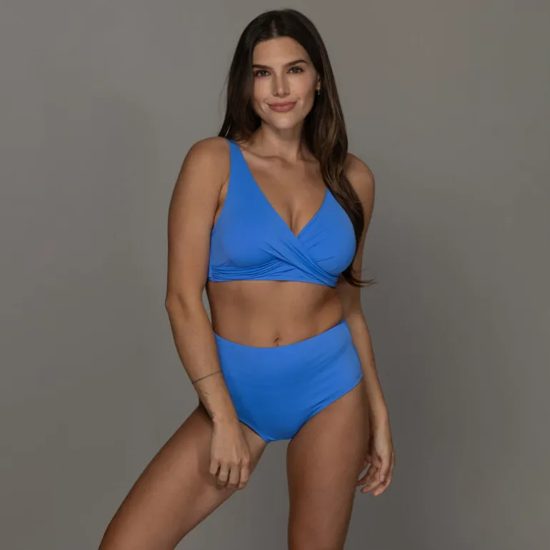 Jantzen VERA SURPLICE BRA TOP^ Solid Color Suits|Tops