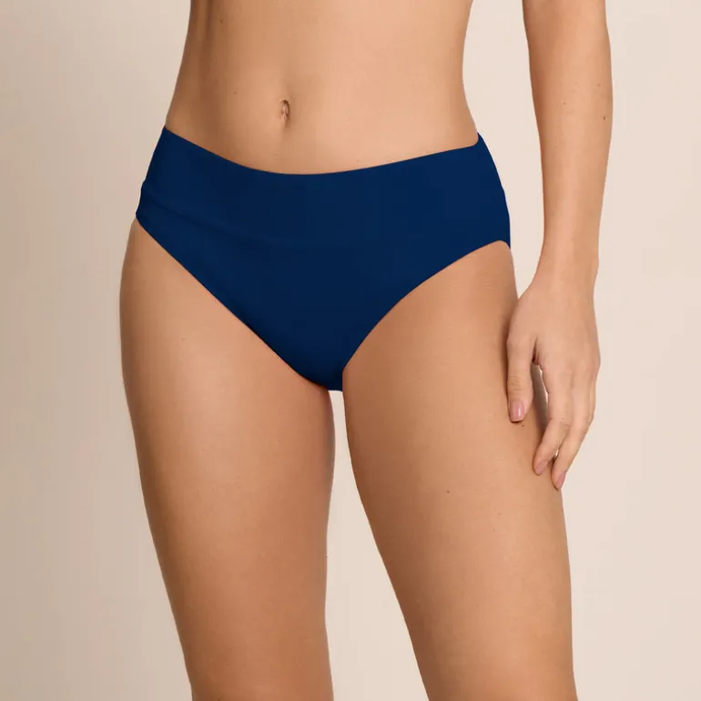 Jantzen AGNES BANDED HIPSTER BOTTOM^ Solid Color Suits|Bottoms