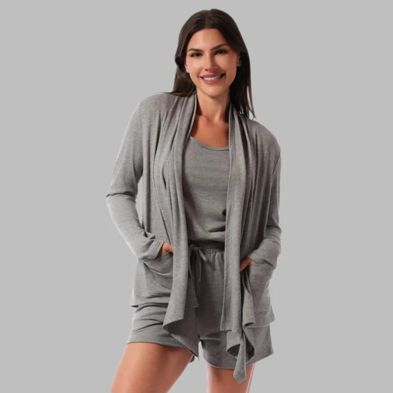 Jantzen AUDREY HANDKERCHIEF CARDIGAN^ Loungewear