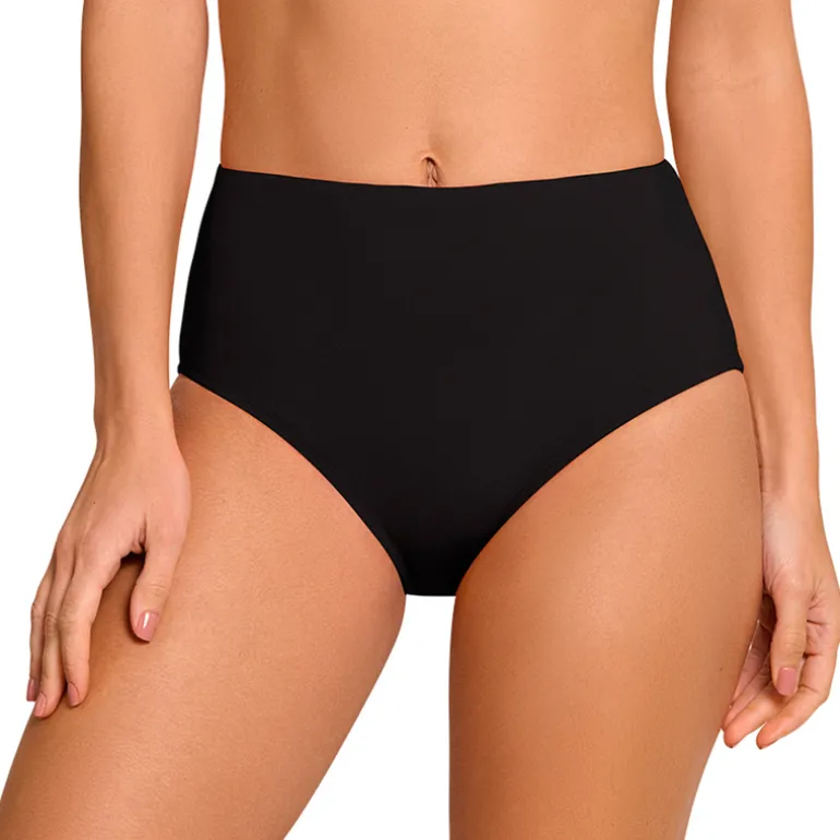 Jantzen COMFORT CORE BOTTOM^ Solid Color Suits|Perfect Black Suits