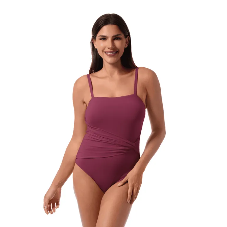 Jantzen DONNA ONE PIECE^ Solid Color Suits|One Pieces