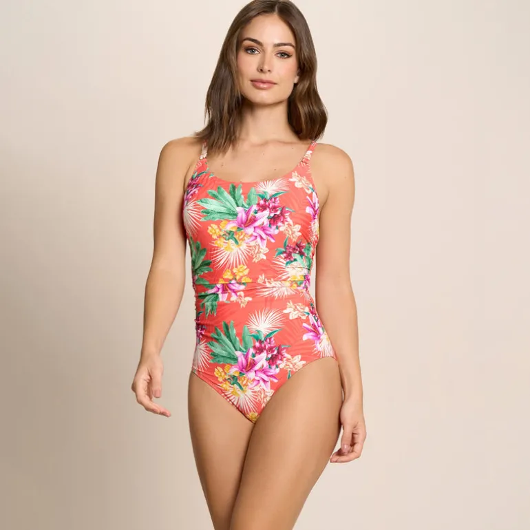 Jantzen FLOATING GARDENS LINGERIE ONE PIECE^ Floral Print Suits|Perfect Prints
