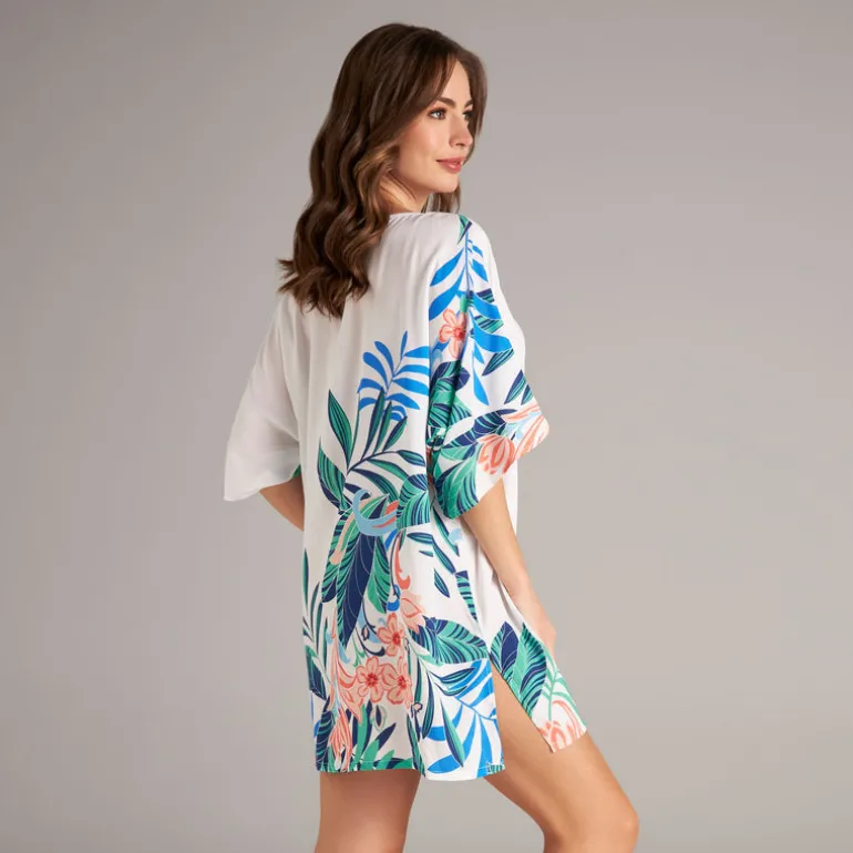 Jantzen FLORAL MAGIC CELIA TUNIC COVER-UP^ Beachwear|Perfect Prints