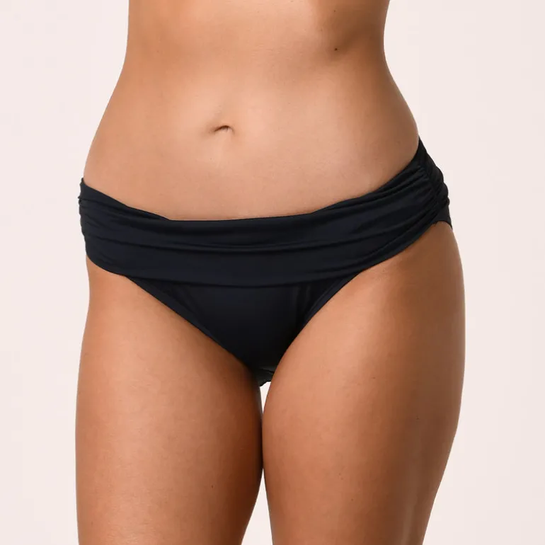 Jantzen FOLDOVER HIPSTER BOTTOM^ Solid Color Suits|Bottoms