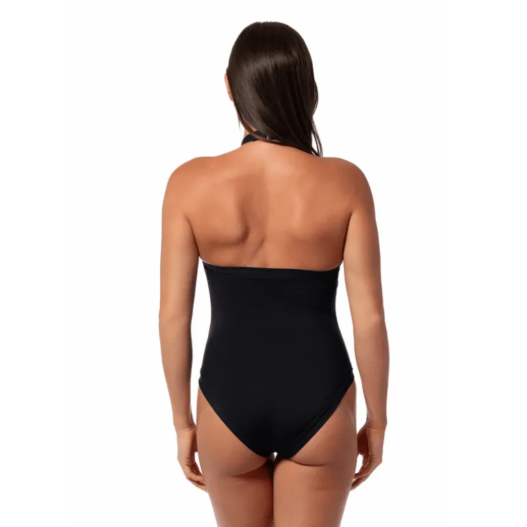 Jantzen FOREST BLAST FANNY HIGH NECK ONE PIECE^ Perfect Prints|Perfect Black Suits