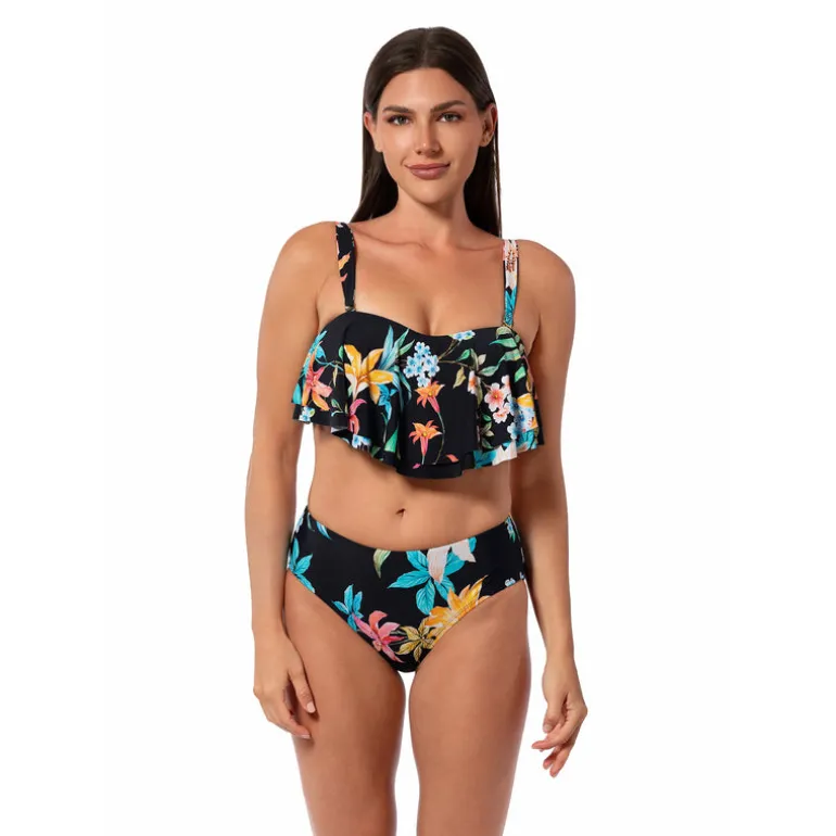 Jantzen GARDEN PARTY PALOMA BRA TOP^ Floral Print Suits|Perfect Prints