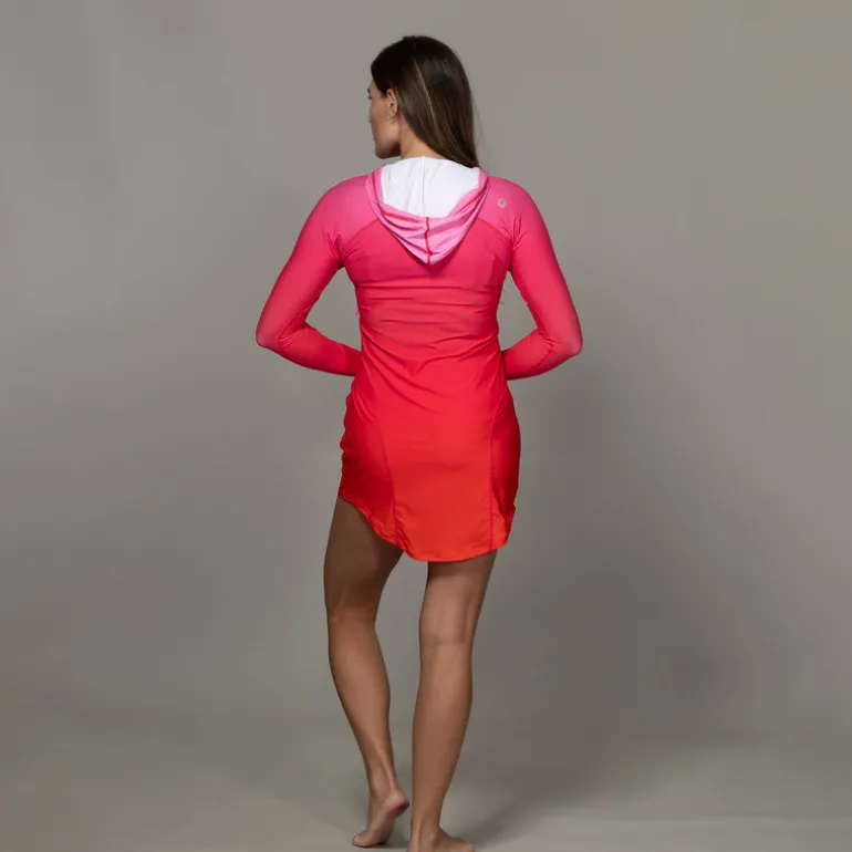Jantzen INIFINITY HOODIE DRESS^ Uv Apparel|Solid Color Suits