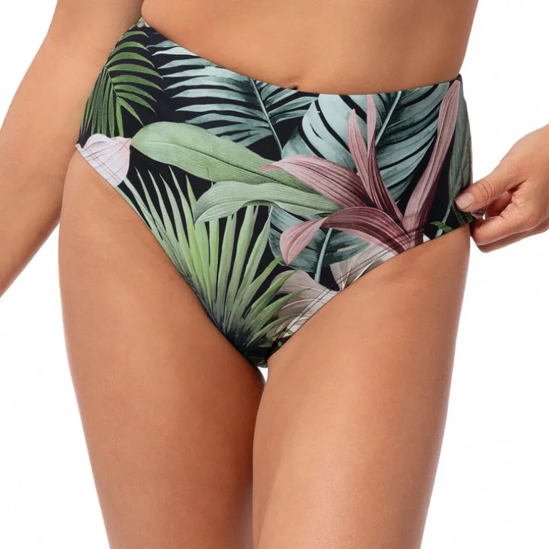 Jantzen JUNGLE GLAM COMFORT CORE BOTTOM^ Perfect Prints|Perfect Black Suits