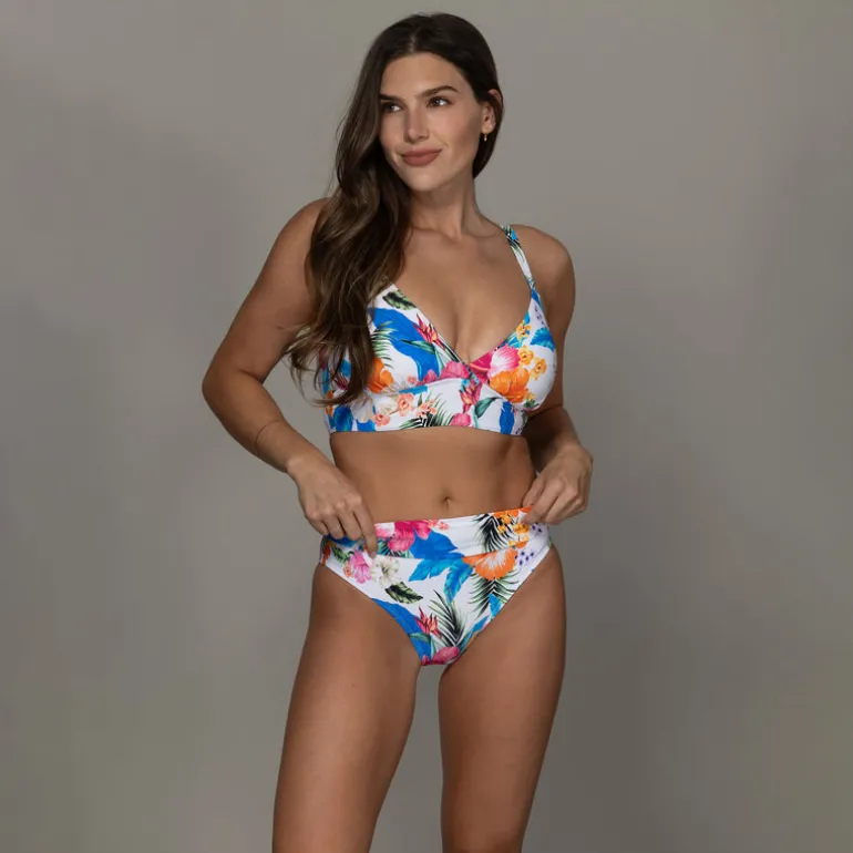 Jantzen LANAI CECILE MIDKINI^ Floral Print Suits|Perfect Prints