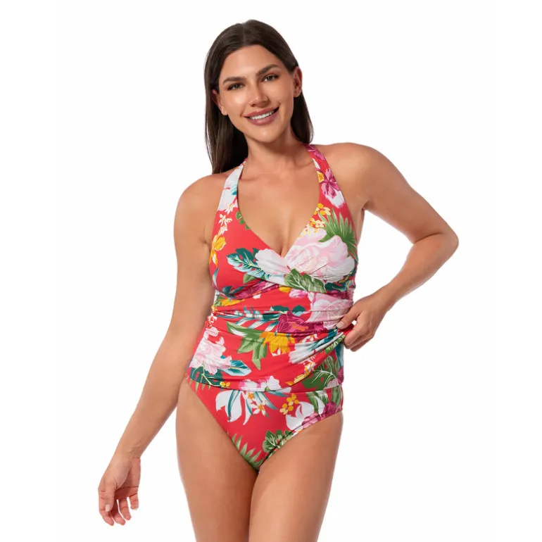 Jantzen MORNING BLOOM BARBARA CONVERTIBLE BOTTOM^ Floral Print Suits|Perfect Prints