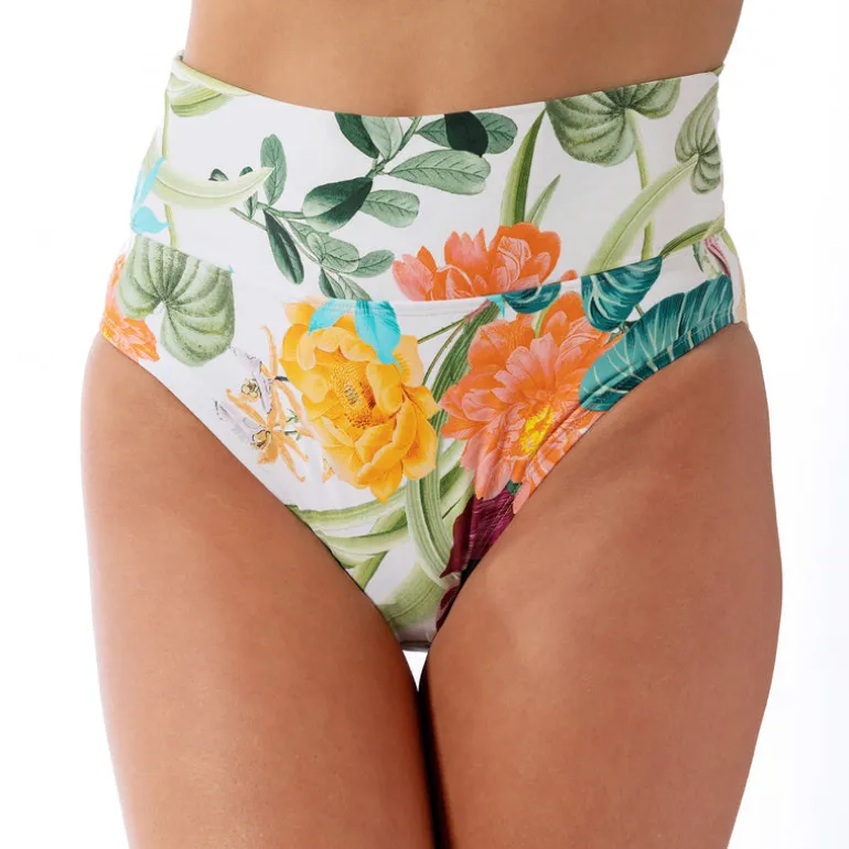 Jantzen MYSTIC TROPIC BARBARA CONVERTIBLE BOTTOM^ Floral Print Suits|Perfect Prints
