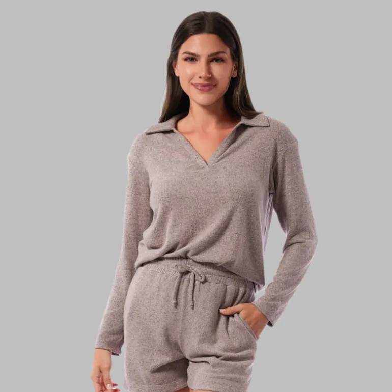 Jantzen NOELLE RELAXED SHORT^ Loungewear|Perfect Black Suits