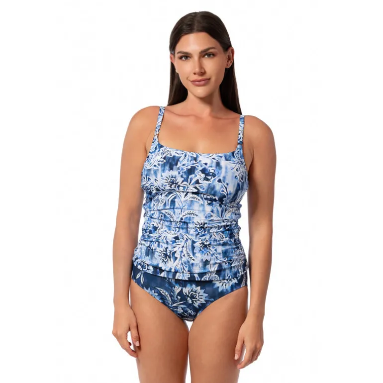Jantzen OCEAN MOSAIC EDEN CAMI TANKINI TOP^ Perfect Prints|Tankinis