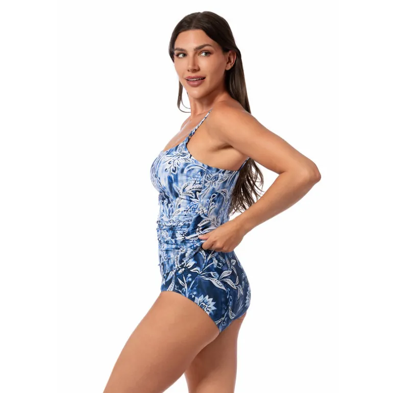 Jantzen OCEAN MOSAIC EDEN CAMI TANKINI TOP^ Perfect Prints|Tankinis