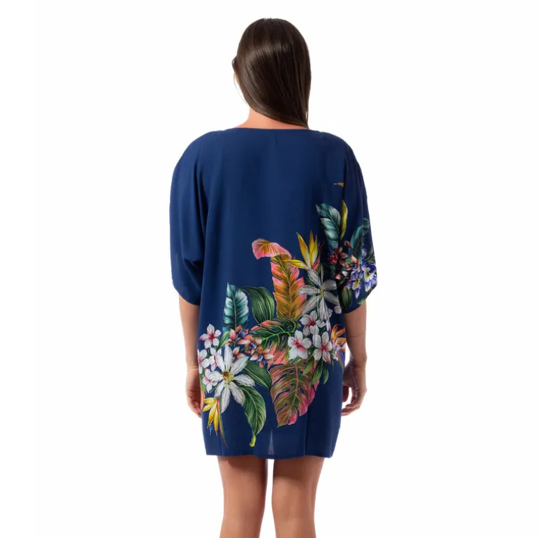 Jantzen PALM DELIGHT CELIA TUNIC COVERUP^ Beachwear|Floral Print Suits