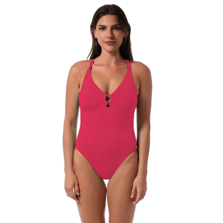Jantzen PARIS ONE PIECE^ Solid Color Suits|One Pieces