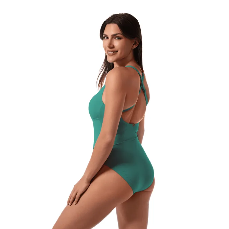 Jantzen PARIS ONE PIECE^ Solid Color Suits|One Pieces