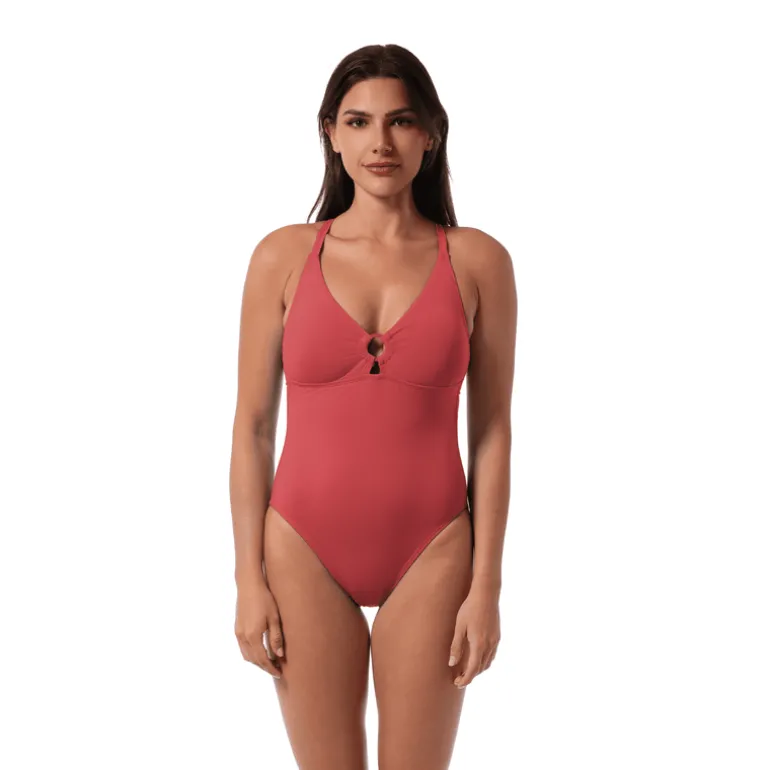 Jantzen PARIS ONE PIECE^ Solid Color Suits|One Pieces
