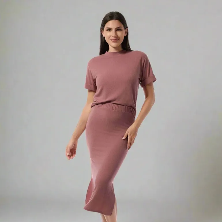 Jantzen RILEY SIDE SLIT MIDI SKIRT^ Loungewear