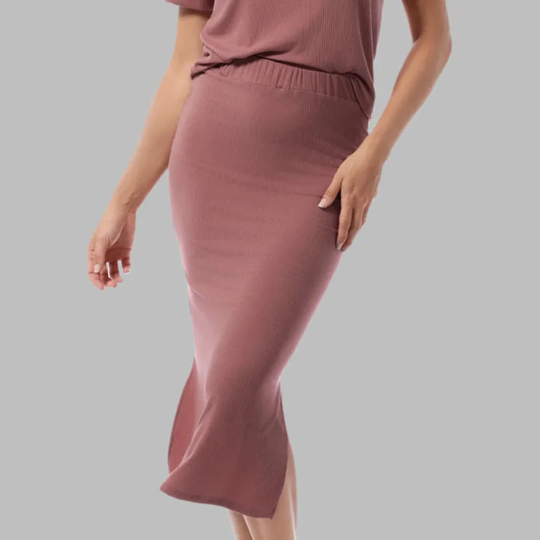 Jantzen RILEY SIDE SLIT MIDI SKIRT^ Loungewear