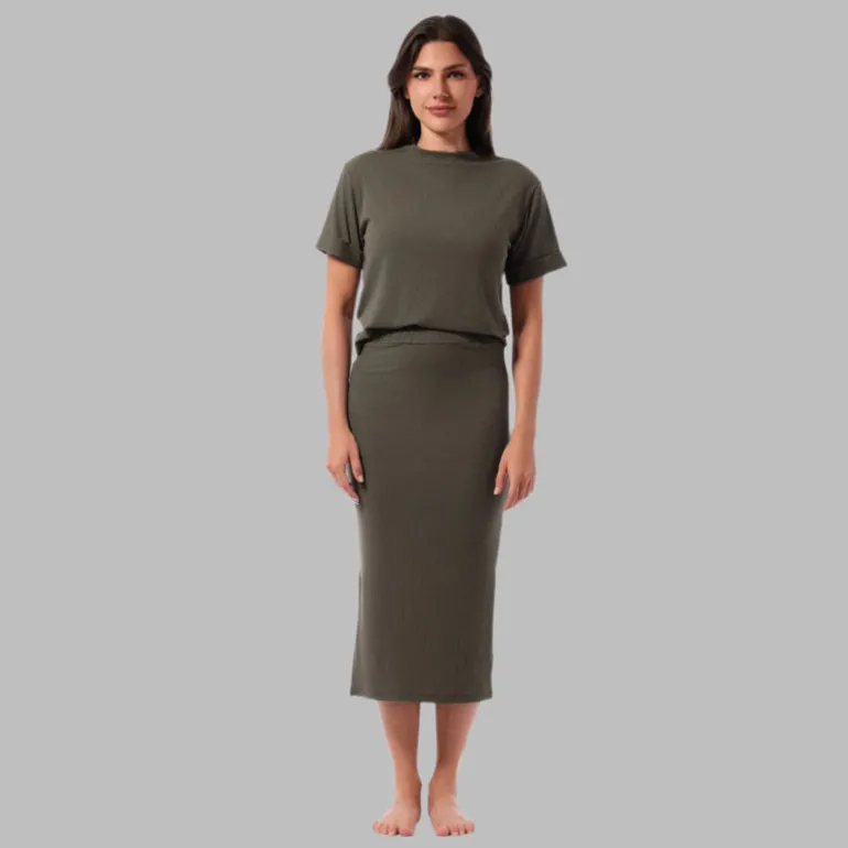 Jantzen RILEY SIDE SLIT MIDI SKIRT^ Loungewear