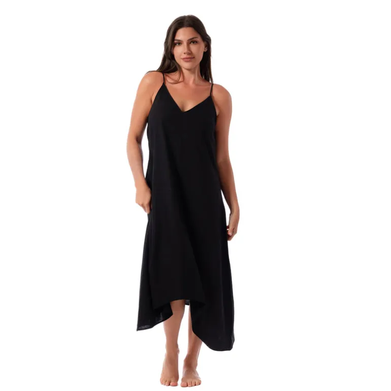 Jantzen ROYAL BLACK MAGGIE SCARF DRESS^ Beachwear|Perfect Prints