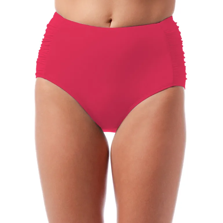 Jantzen SIDE SHIRRED COMFORT CORE BOTTOM^ Solid Color Suits|Bottoms