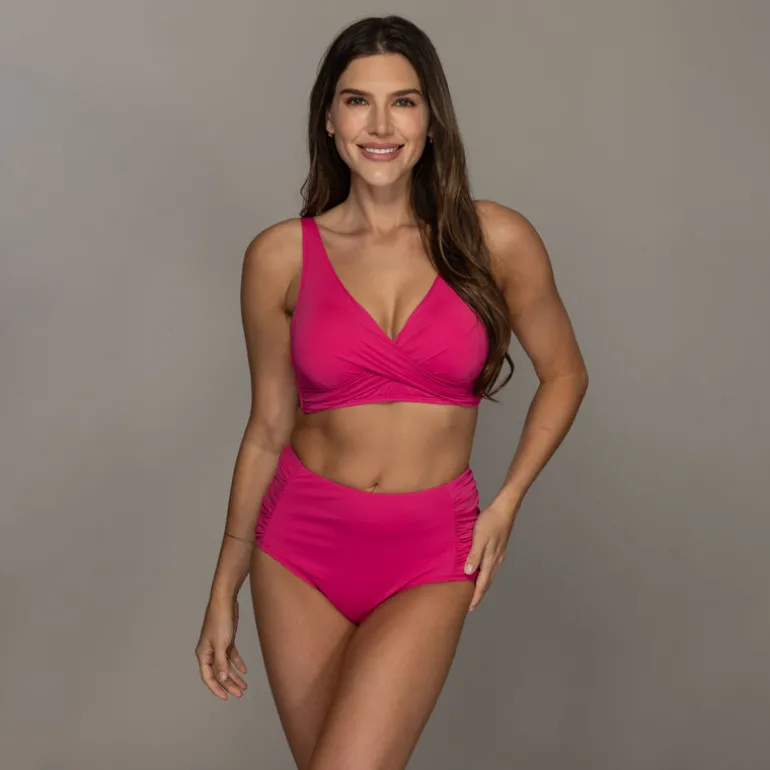 Jantzen SIDE SHIRRED COMFORT CORE BOTTOM^ Bottoms|Solid Color Suits