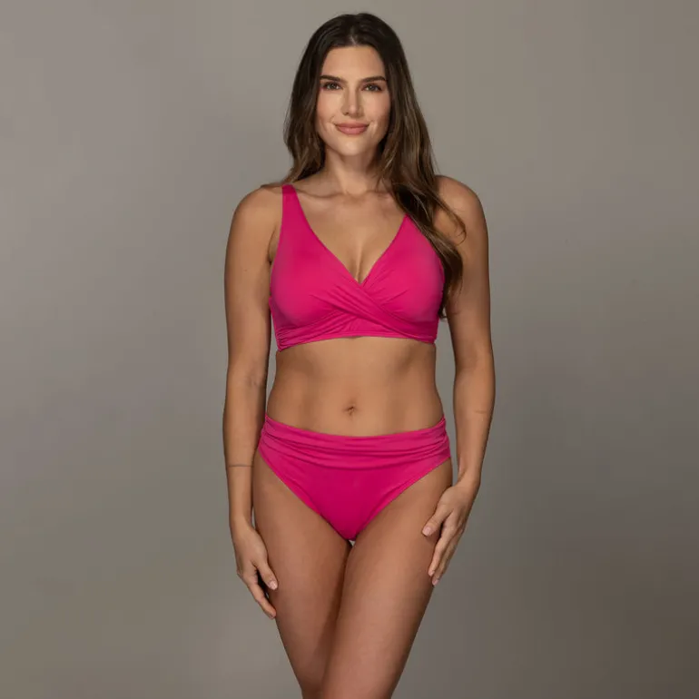 Jantzen VERA SURPLICE BRA TOP^ Solid Color Suits|Tops